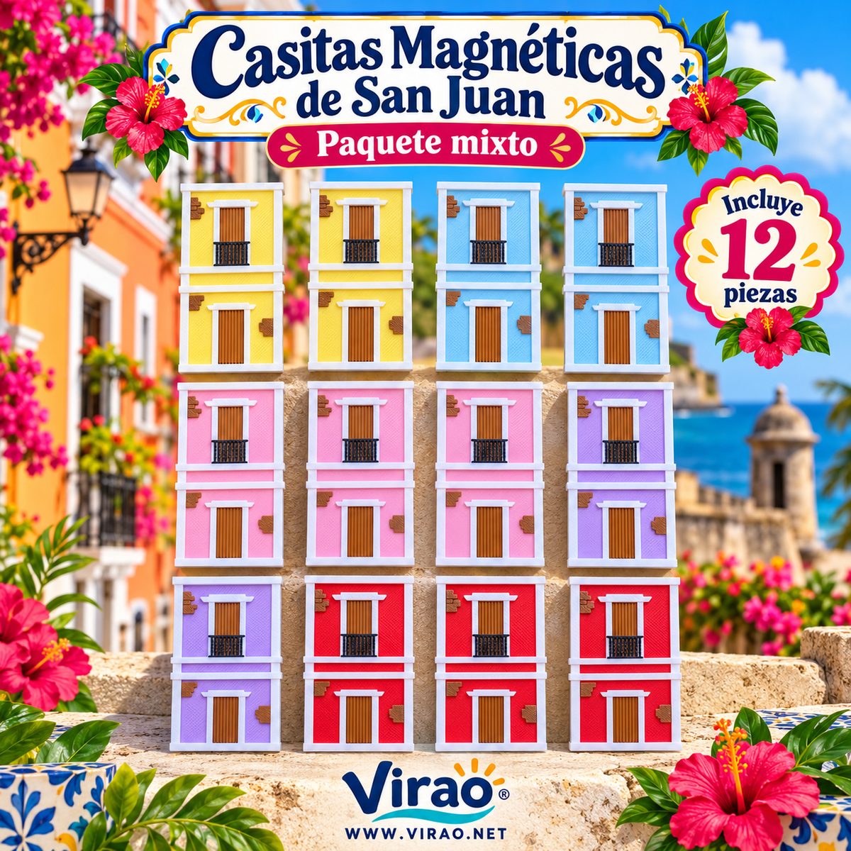Casita de San Juan Magneto Estilo 7