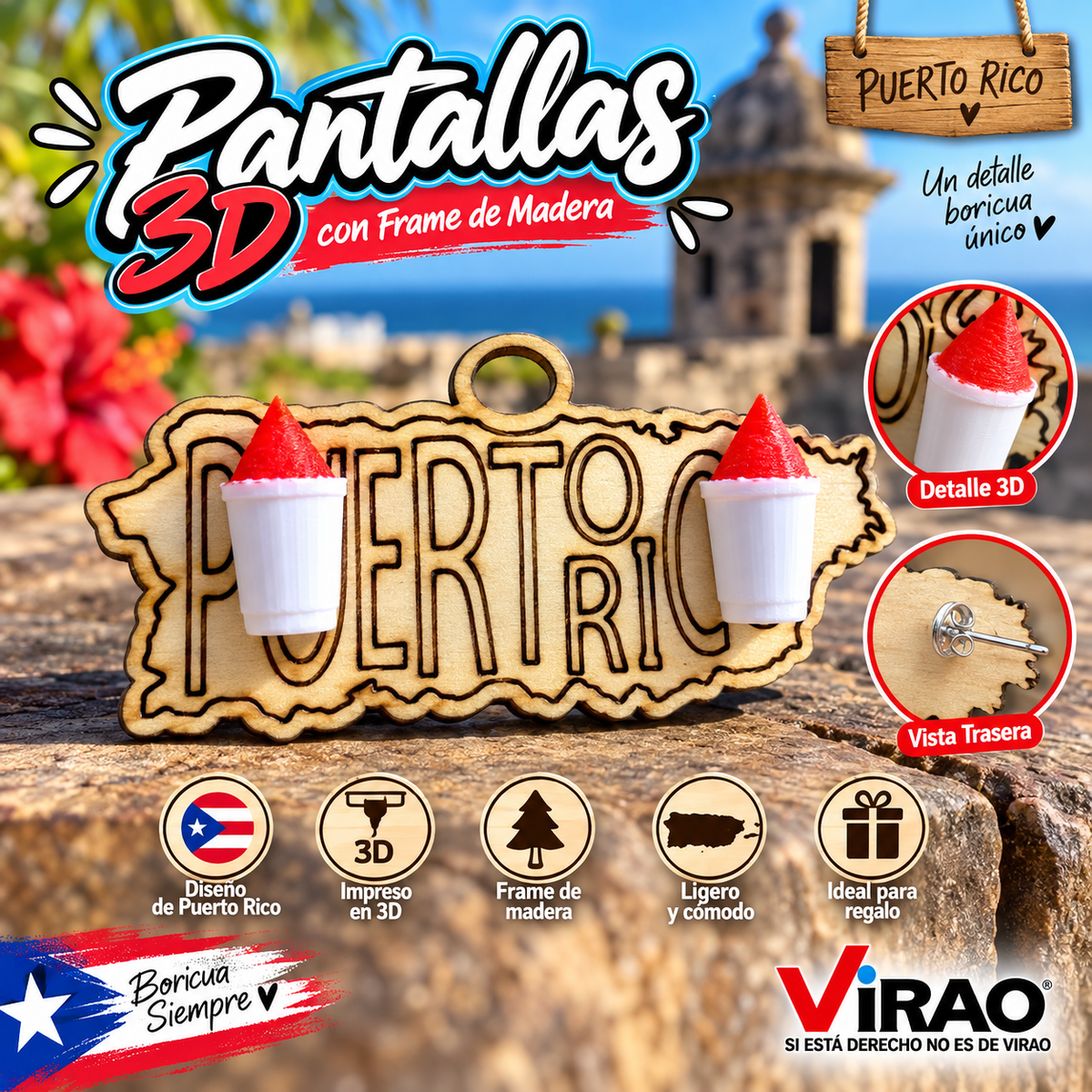 Pantallas de Piragua 3D