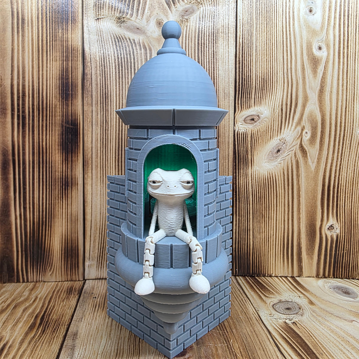 3D Print Garita Boricua con Sapo