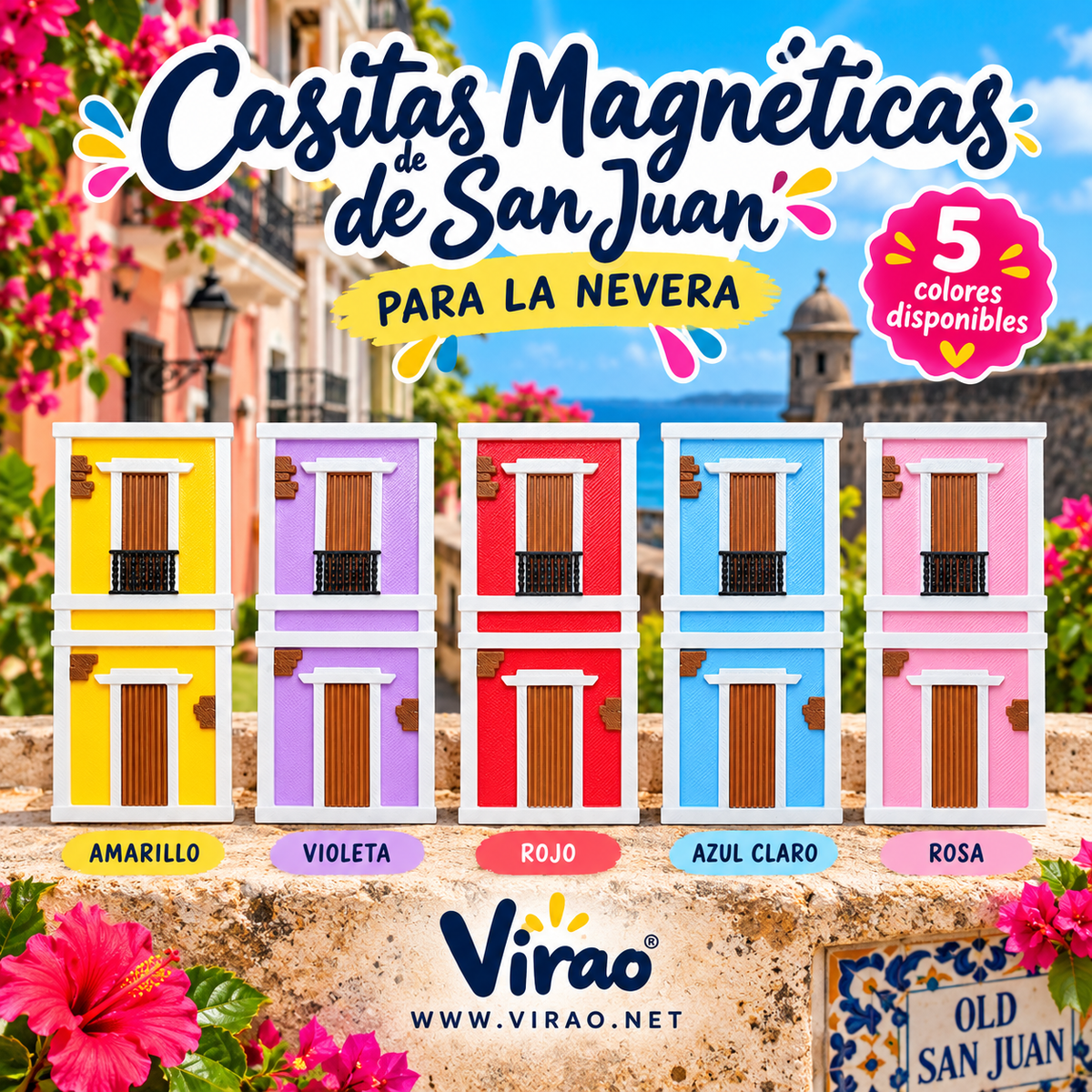 Casita de San Juan Magneto Estilo 7
