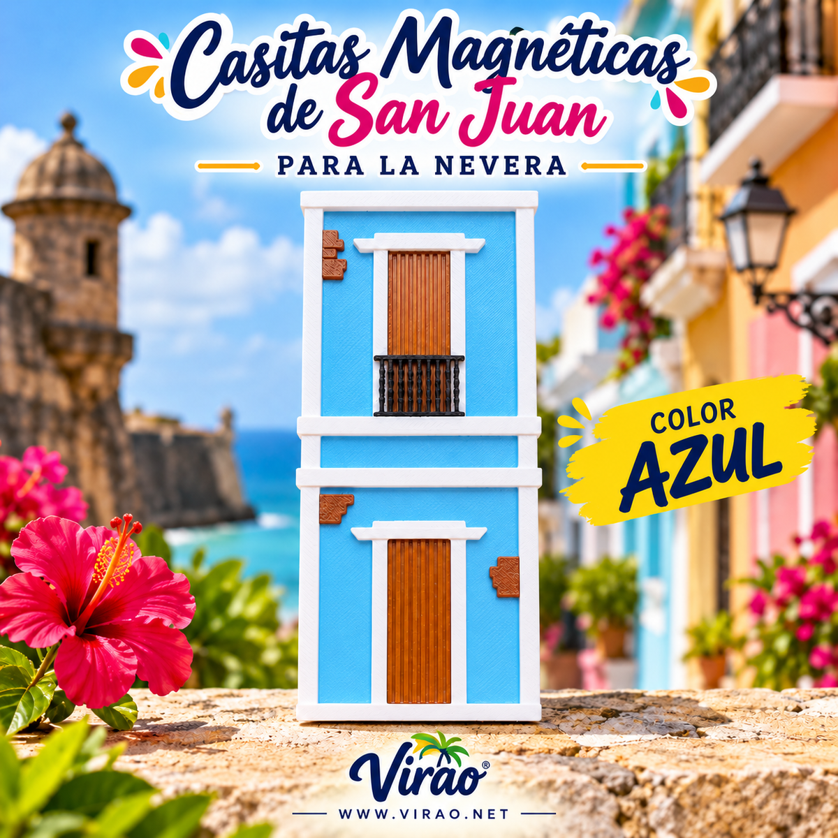 Casita de San Juan Magneto Estilo 7
