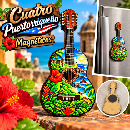 CUATRO PUERTORRIQUEÑO MAGNÉTICO