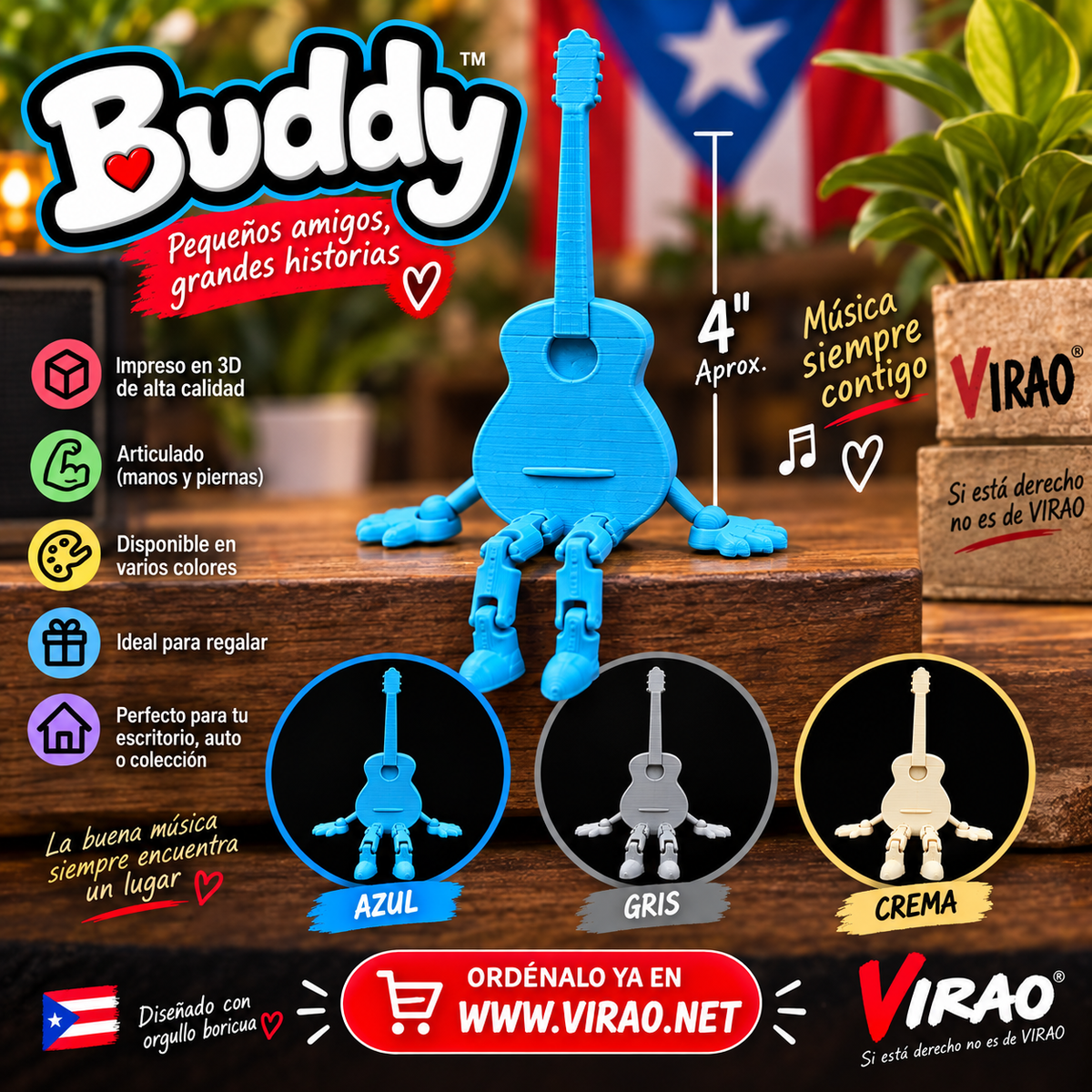 Guitarra Buddy