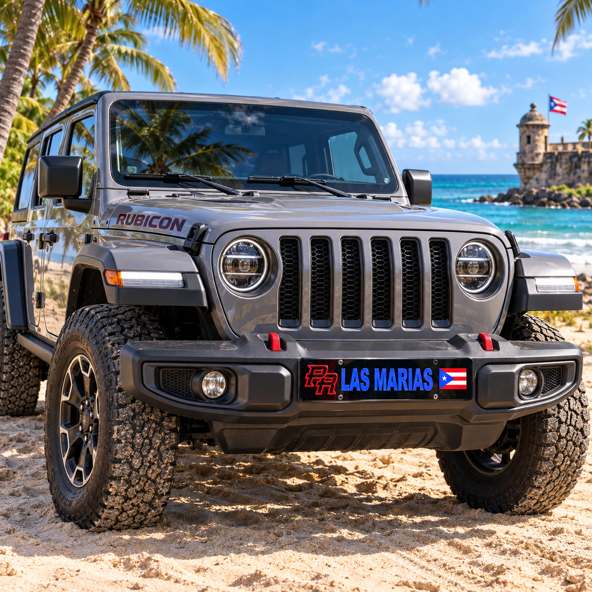 Tablilla Tipo Europeo Personalizada – Pueblos de Puerto Rico