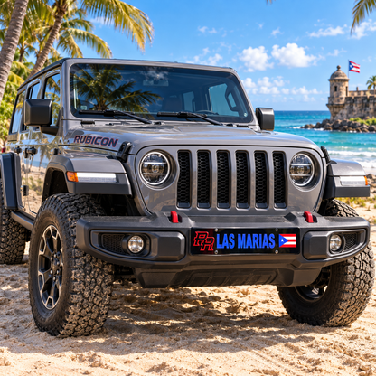 Tablilla Tipo Europeo Personalizada – Pueblos de Puerto Rico