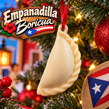 Empanadilla Boricua – Adorno Navideño 🎄