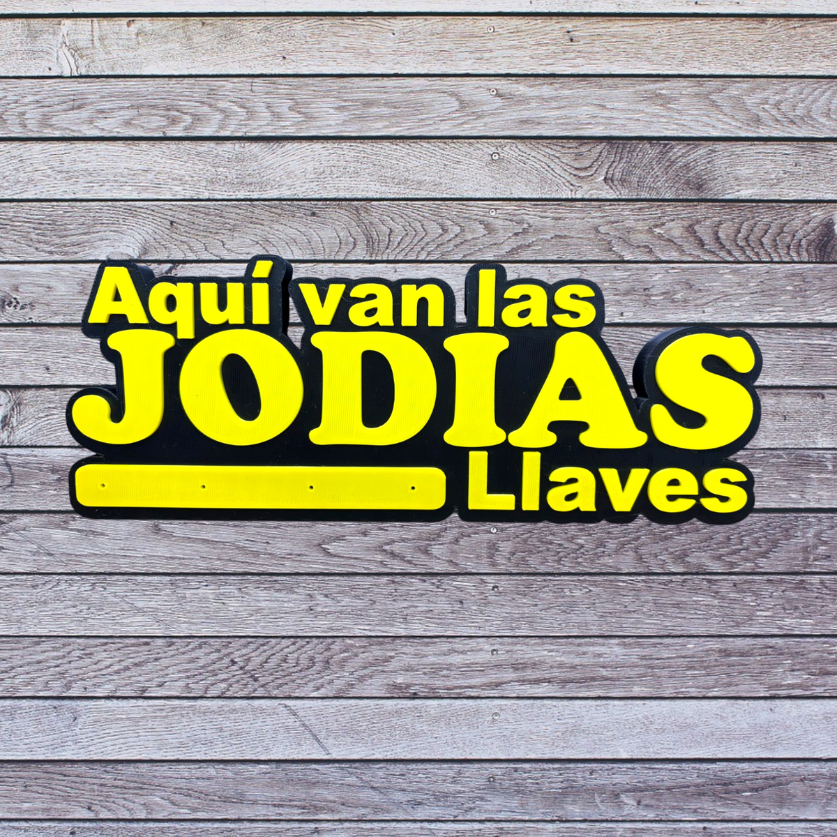 Aqui van las JODIAS llaves  Portallavero