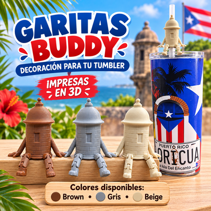 Garita Buddy – Decoración para Tumbler