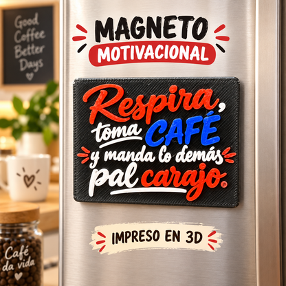 Magneto “Respira, toma café y manda lo demás pal carajo.”