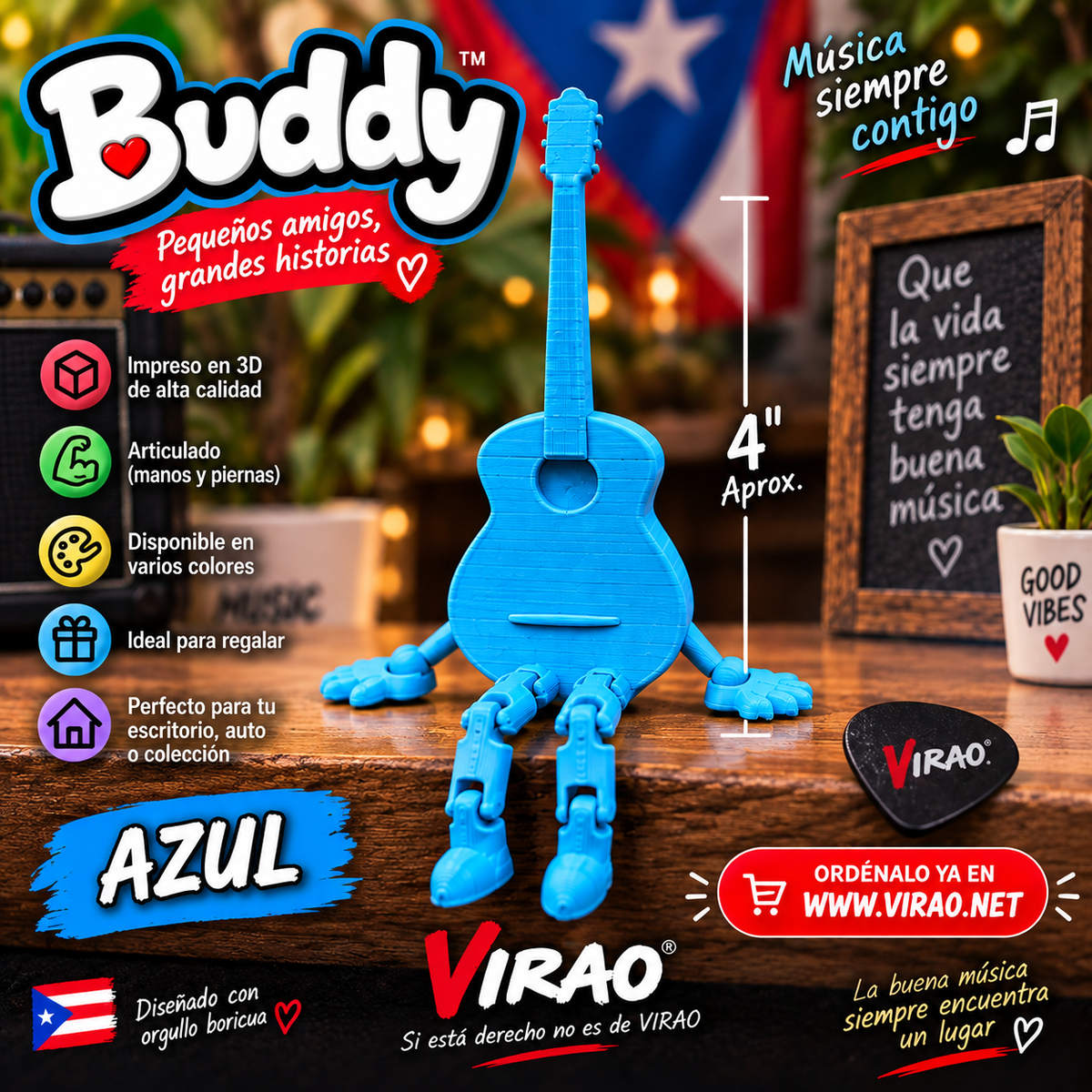 Guitarra Buddy