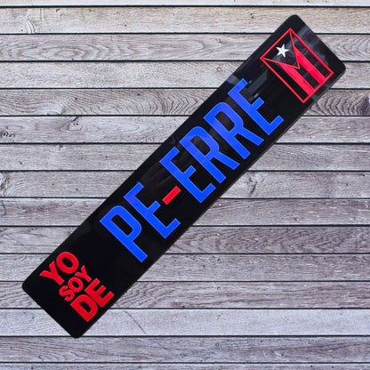 Tablilla Euro PE-ERRE Bandera Full Acrylic